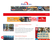 Tablet Screenshot of plakattimah.com